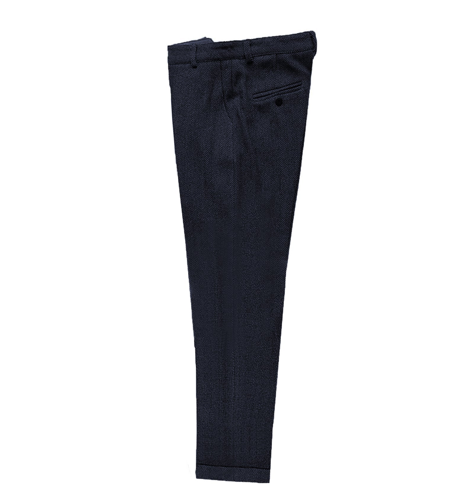 ZEGNA Straight-Leg Herringbone Cotton-Jacquard Drawstring Trousers for Men  | MR PORTER