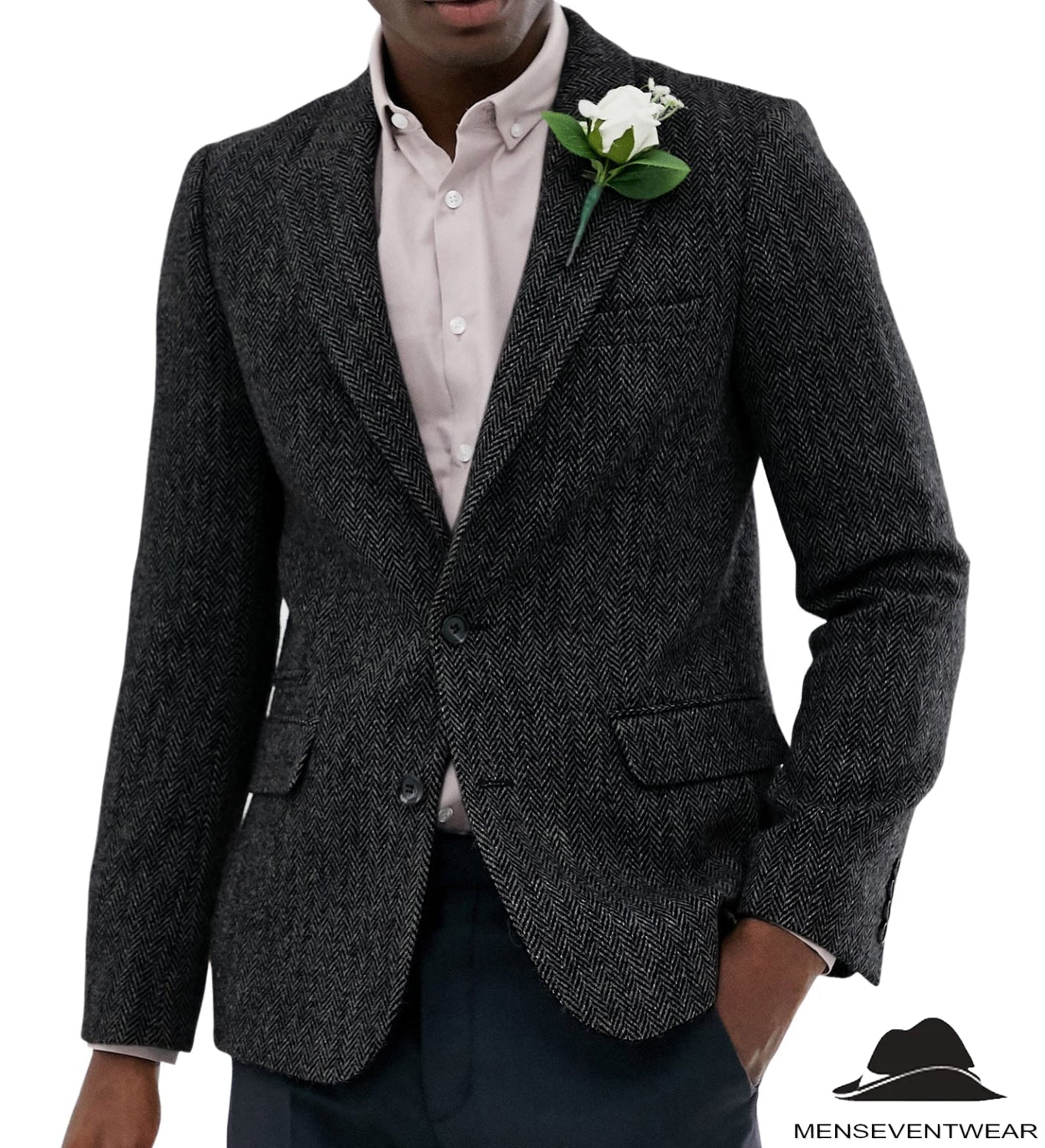 Herringbone on sale pattern blazer