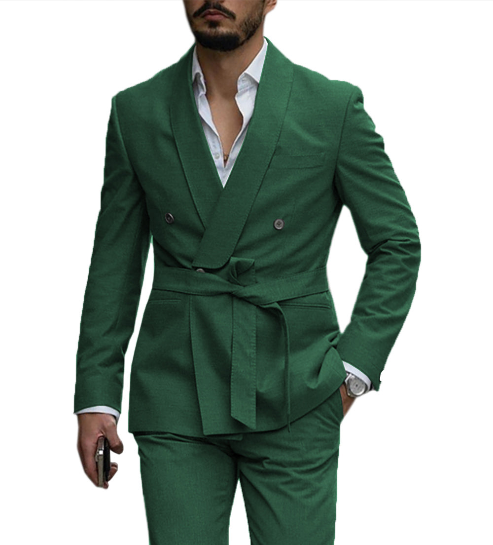 Men's Fashion Suit Jacket Blazer 2 Button Shawl Lapel Dress Suit Black S at   Men's Clothing store